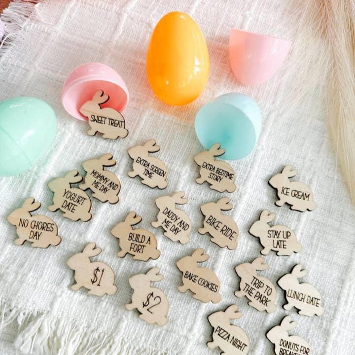 Easter Egg Hunt Tokens for wholesale by Chelsea Brandt Creations