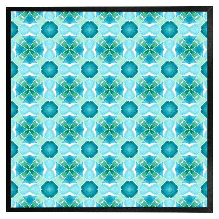 Green cool boho chic summer (Picutre Frame) for wholesale by Benjamin Tate Design