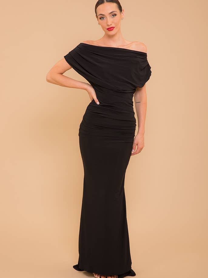 Atom Label - Vente Robe – femme - Robe STOCK Platinum noire