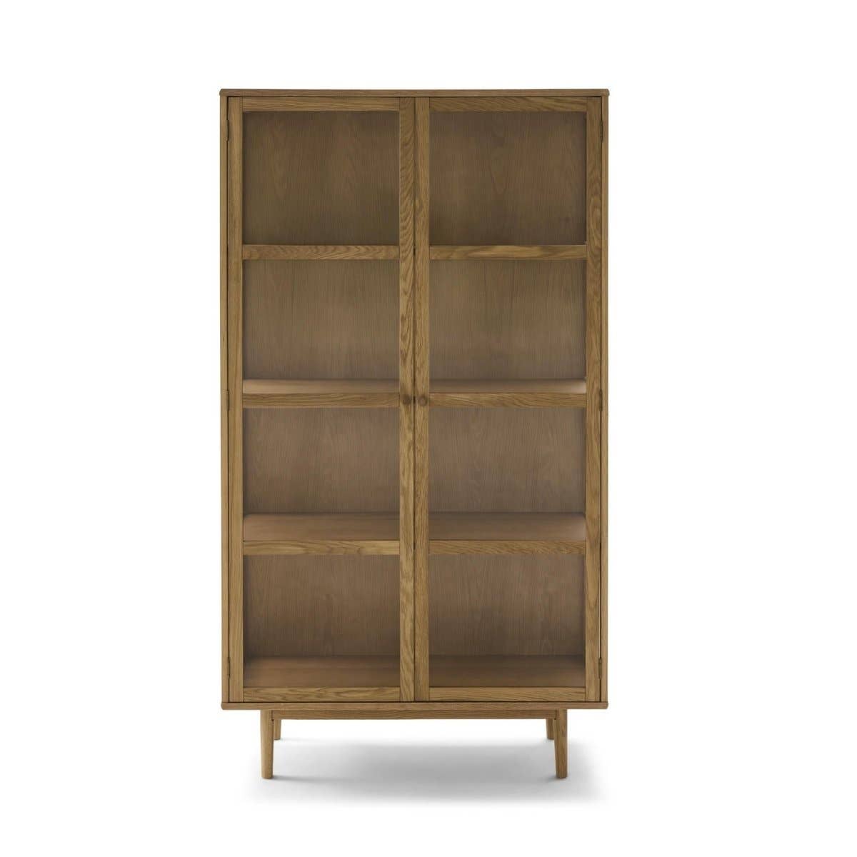 Furnhouse - Wholesale Cabinet - 2-Door Display Cabinet Svendborg - Natural Oak0