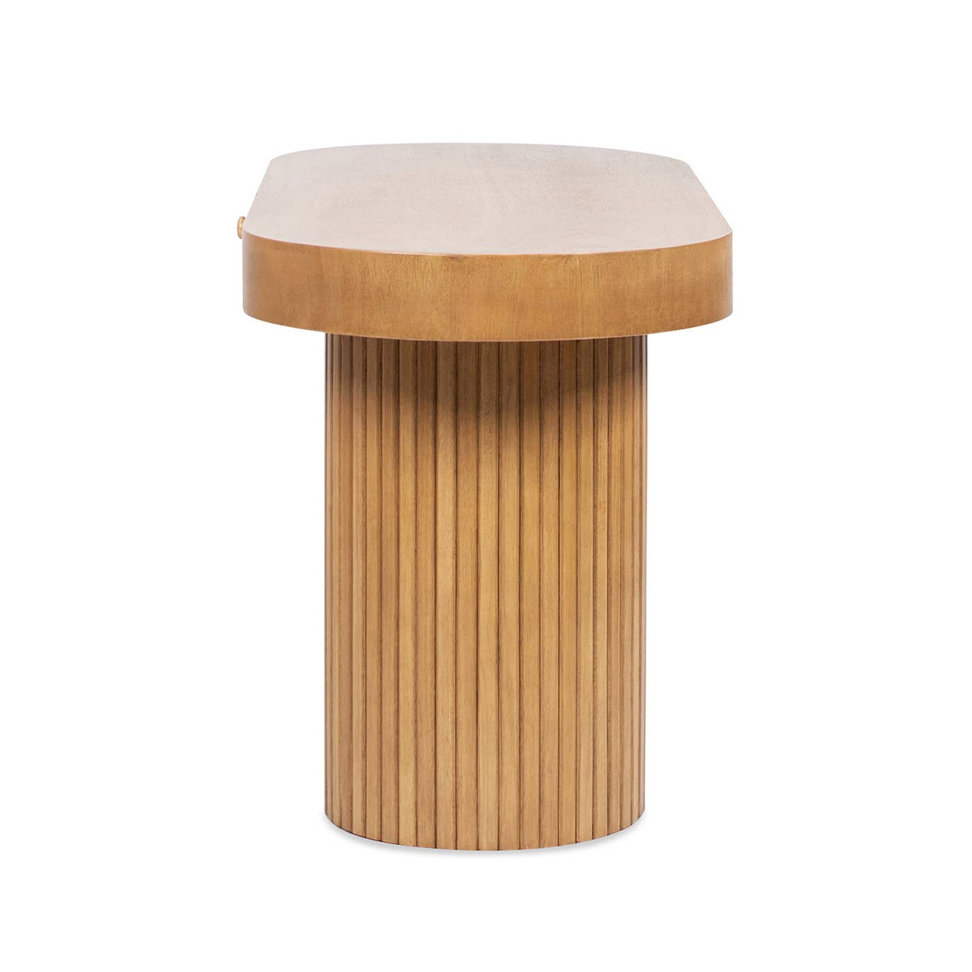 Jennifer Taylor Home - Wholesale Side Table - 55.5" Single Drawer Oval Computer Desk17