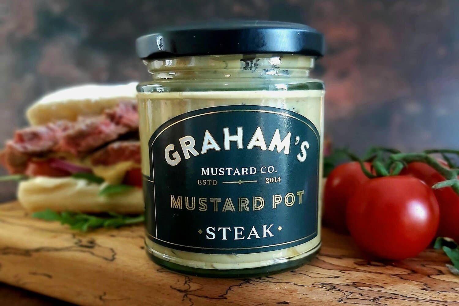 GRAHAM'S - Wholesale Mustard - Graham's Irish Steak Mustard2