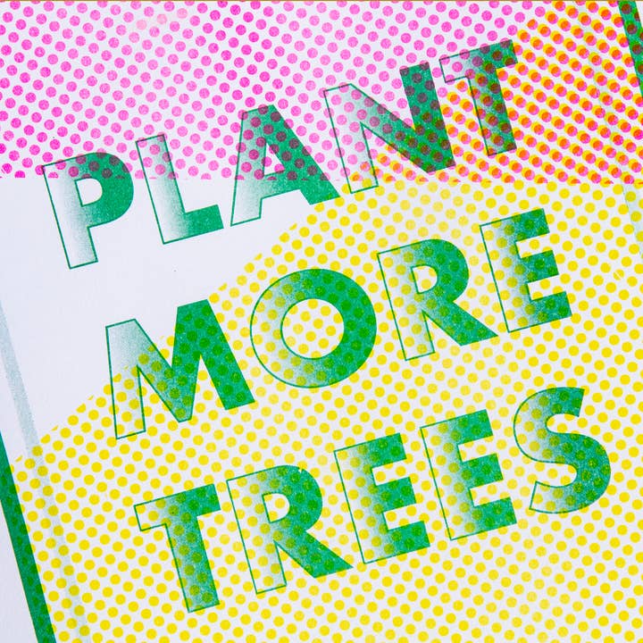 Shortt Editions - Wholesale Art Print - Plant More Trees1
