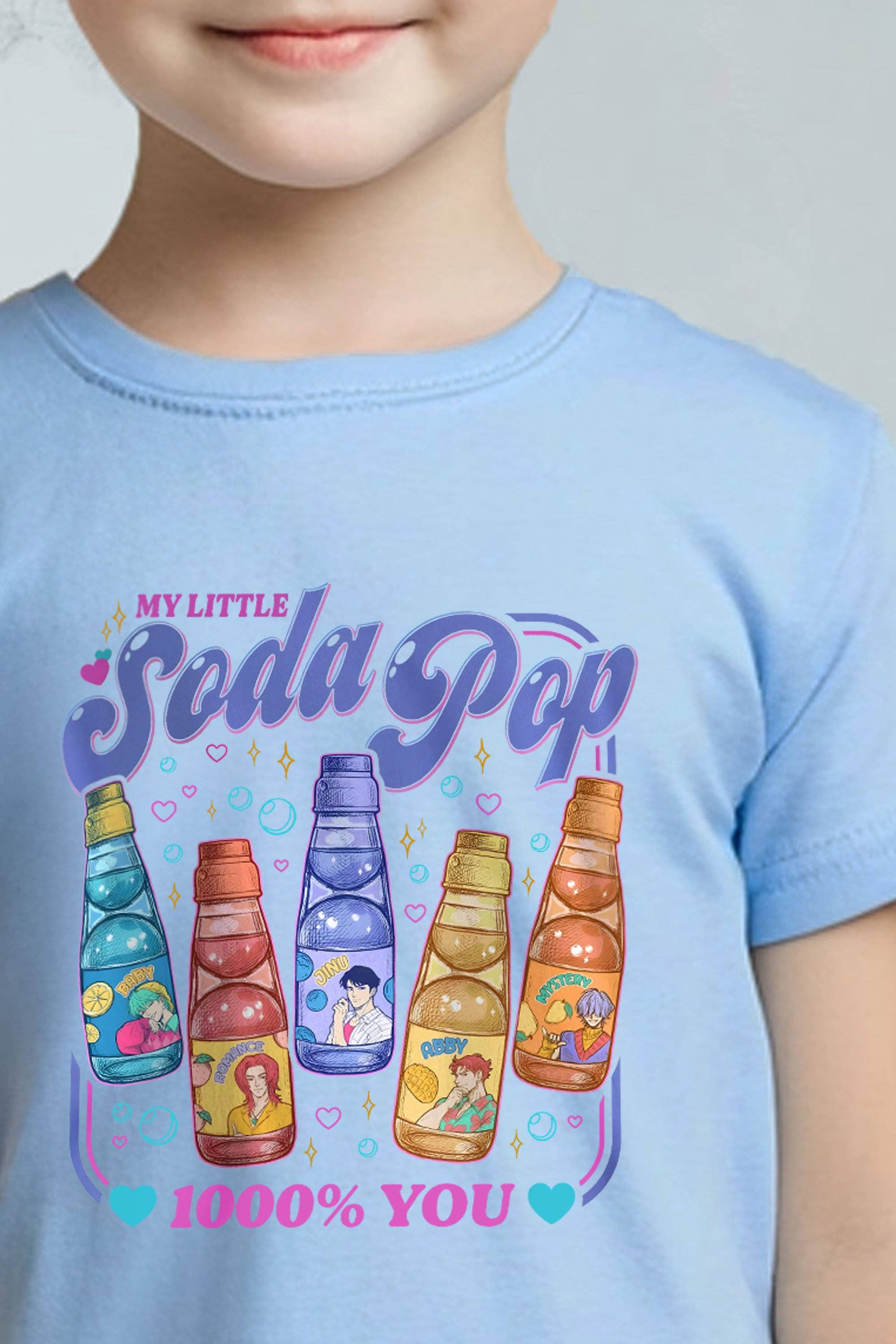 Missi Clothing - Venta al por mayor Camiseta serigrafiada - Niños - Camiseta Estampada de Refresco para Niños1