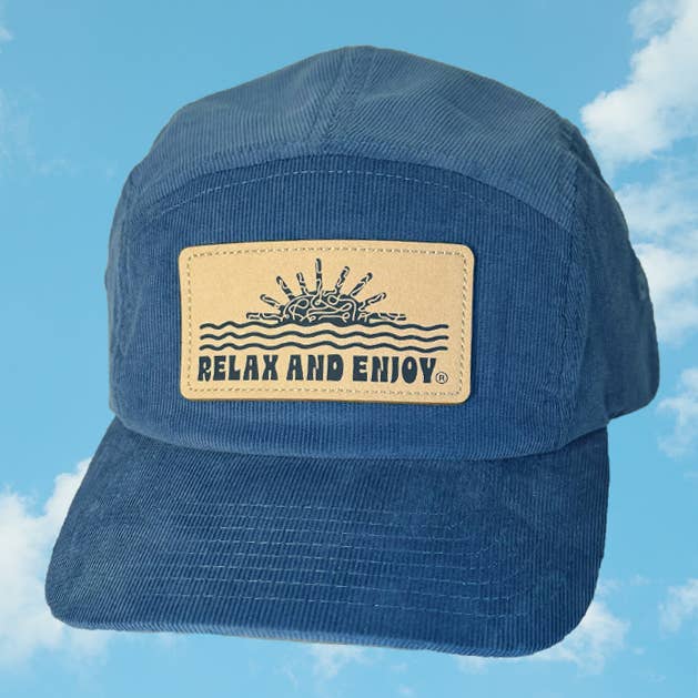 Ever Rae - Wholesale Baseball Cap - Unisex - Blue Corduroy Hat