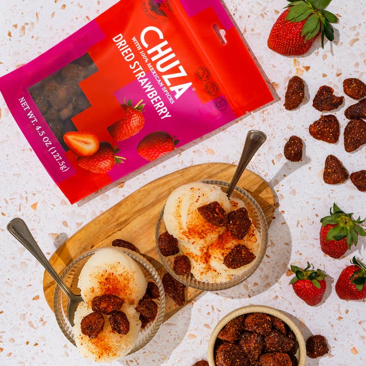 CHUZA - Venta al por mayor Fruta deshidratada - CHUZA | Fresa Deshidratada | Aperitivo Tropical Sazonado con Chile2