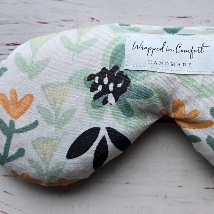 Cuscino per Occhi in Cotone Organico per la vendita all'ingrosso da parte di Wrapped In Comfort