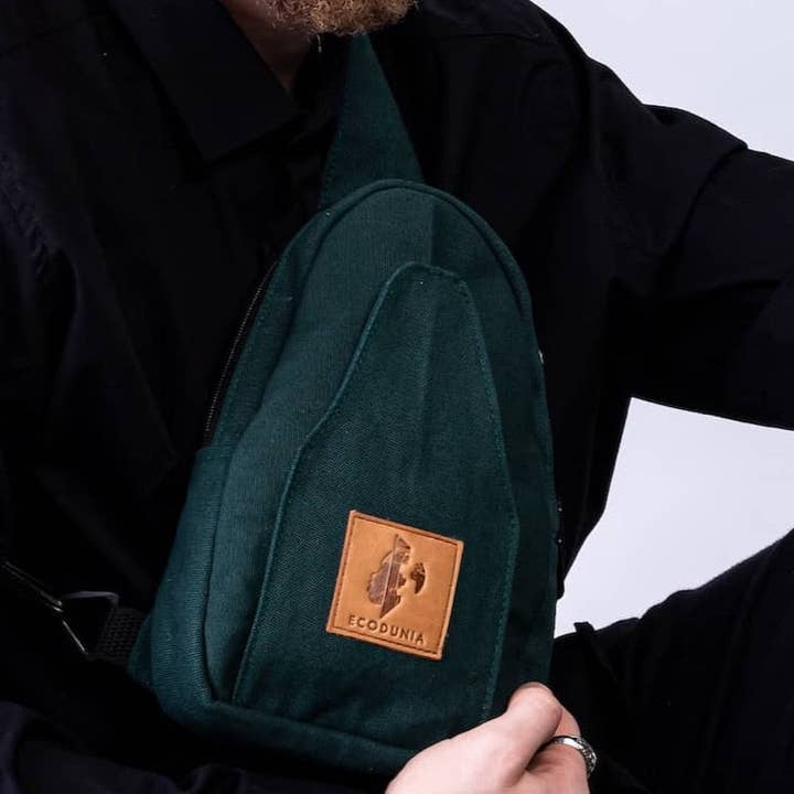 Ecodunia - Wholesale Crossbody Bag - Unisex - Canvas Crossbody Mini Sling Bag for Men and Women – Buru 4