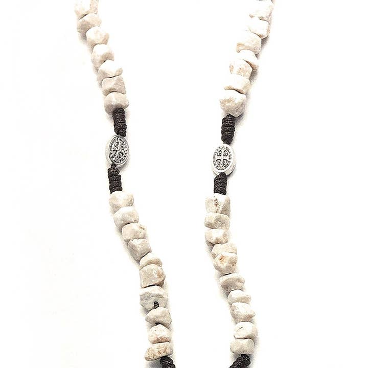 Costa Articoli Religiosi - Wholesale Prayer Beads Necklace - Rosary with Medjugorje stones mm. 7 Various subjects0