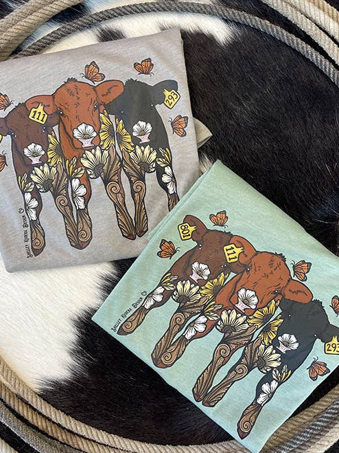 Floral Calf Trio for wholesale by Shelley Kudera Design