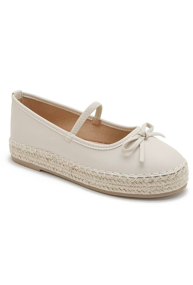 Joia Paris - Wholesale Sandals - Women's - Flat espadrilles with knot and strap H8-8899