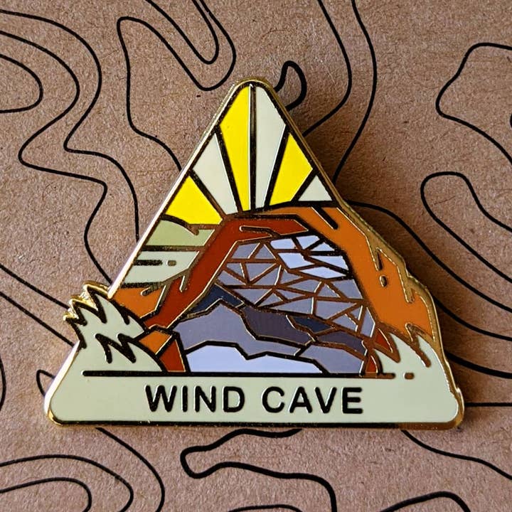 Wind Cave National Park Pin for wholesale by EXP Gained