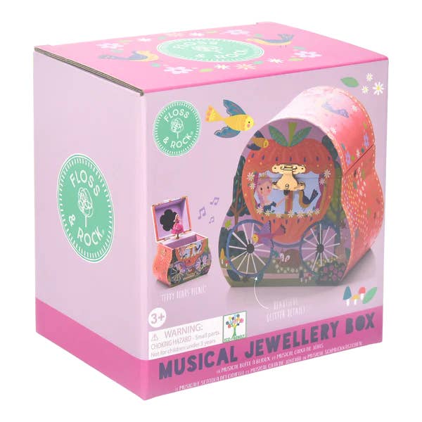 Floss and Rock - Wholesale Jewelry Box/Organizer - Kids - Fairy Tale Carrige Jewellery Box4