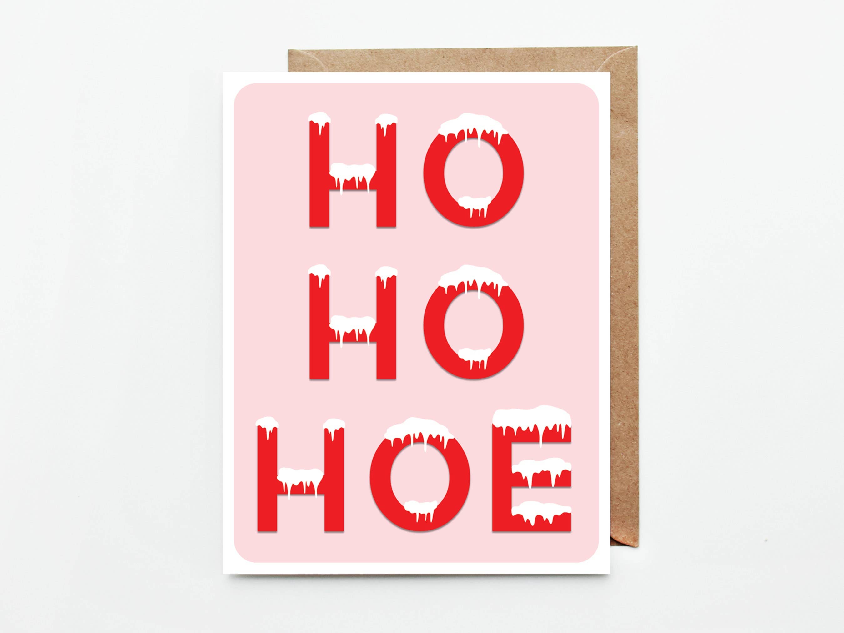 Oh Happy Kay Designs – wholesale Christmas card – Christmas Card - Ho Ho Hoe0