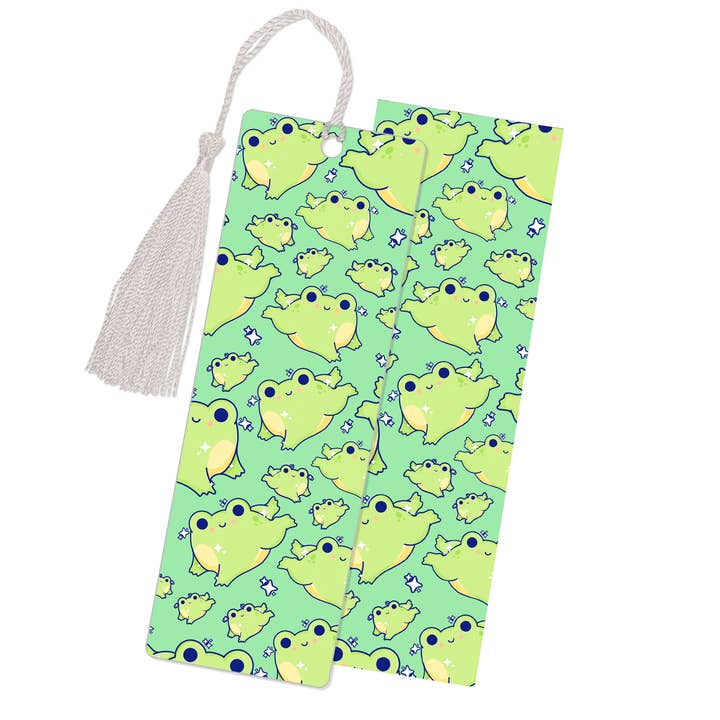 Leap Frog Bookmark for wholesale by Lil Charmery