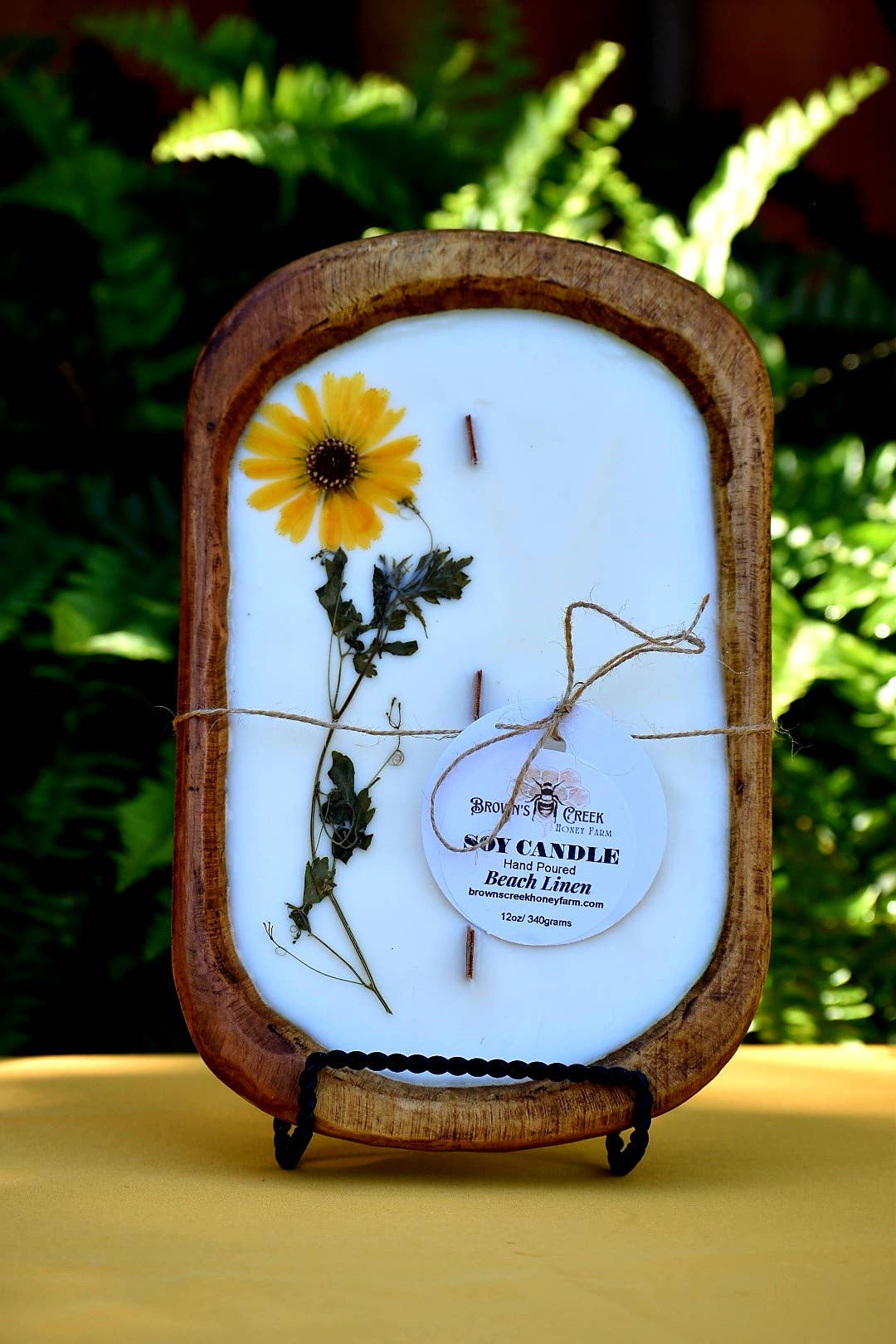 Brown's Creek Honey Farm - Vente Bougie en bocal - Bougie Bol à pâte7