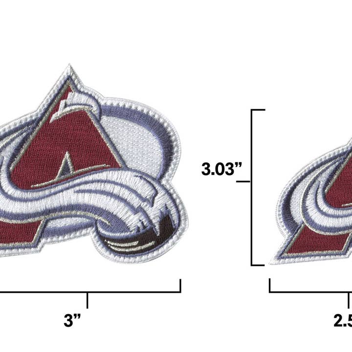 HEDi - Wholesale Patch - Official Licensed Colorado Avalanche NHL Team Hook Patch(Not an Iron-on Patch)3