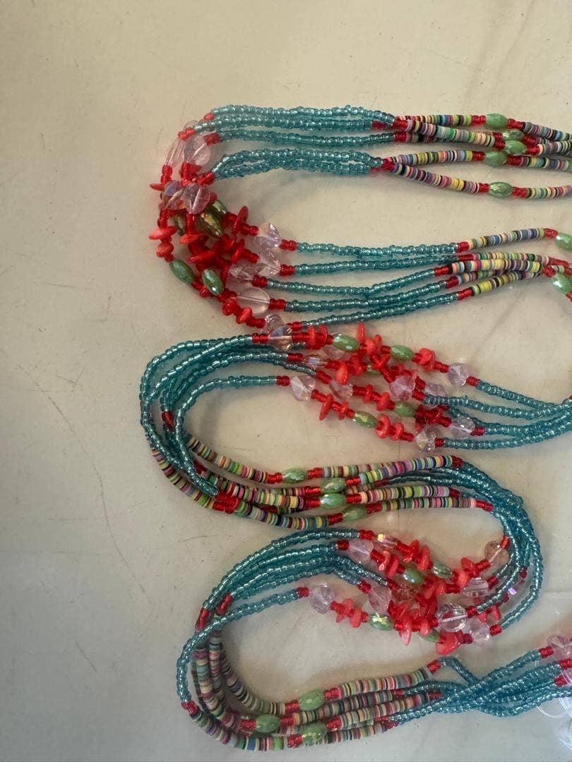 ELLABEMIBEADS - Wholesale Face/Body Chain - Waist beads with Exotic Stones 2