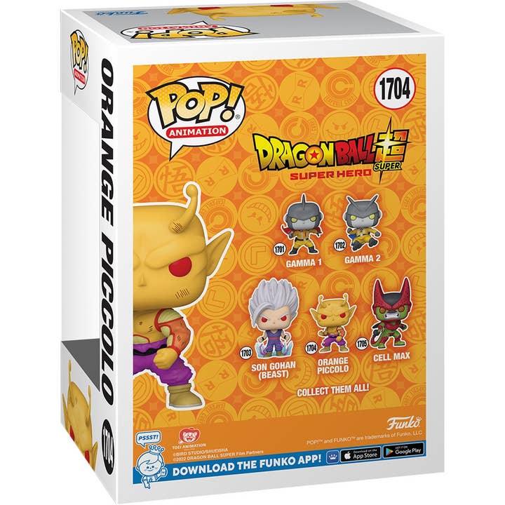 Entertainment Earth - Wholesale - Dragon Ball Super: SH Orange Piccolo Pop! Vinyl Figure