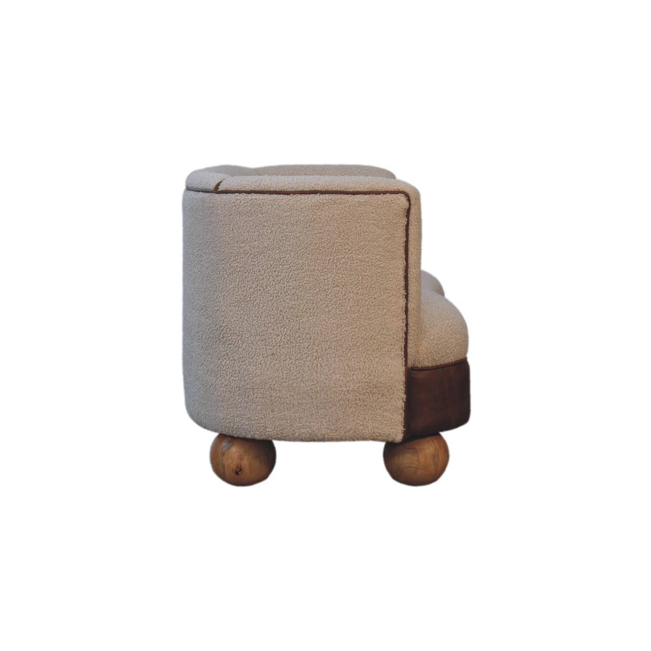 Artisan Furniture – wholesale Sofa – Boucle Cream Buffalo Small Sofa1