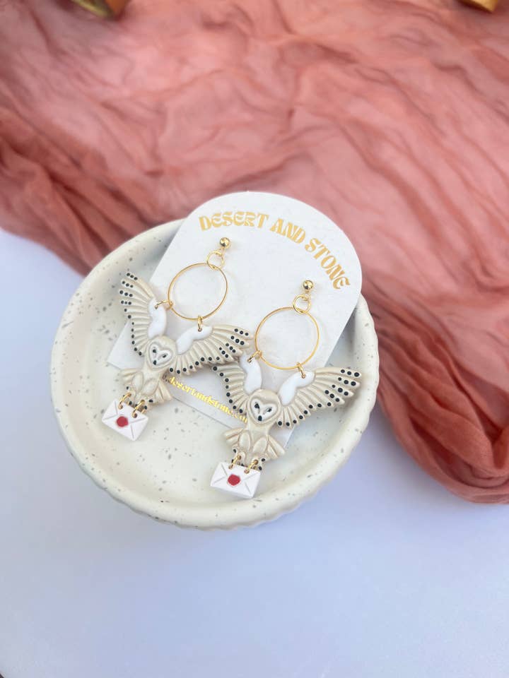 Hedwigg Earrings for wholesale by Desert and Stone Jewelry