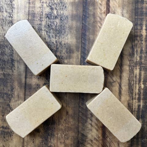 White Tea & Ginger with Turmeric Bar for wholesale by Tally Mountain Soap Company