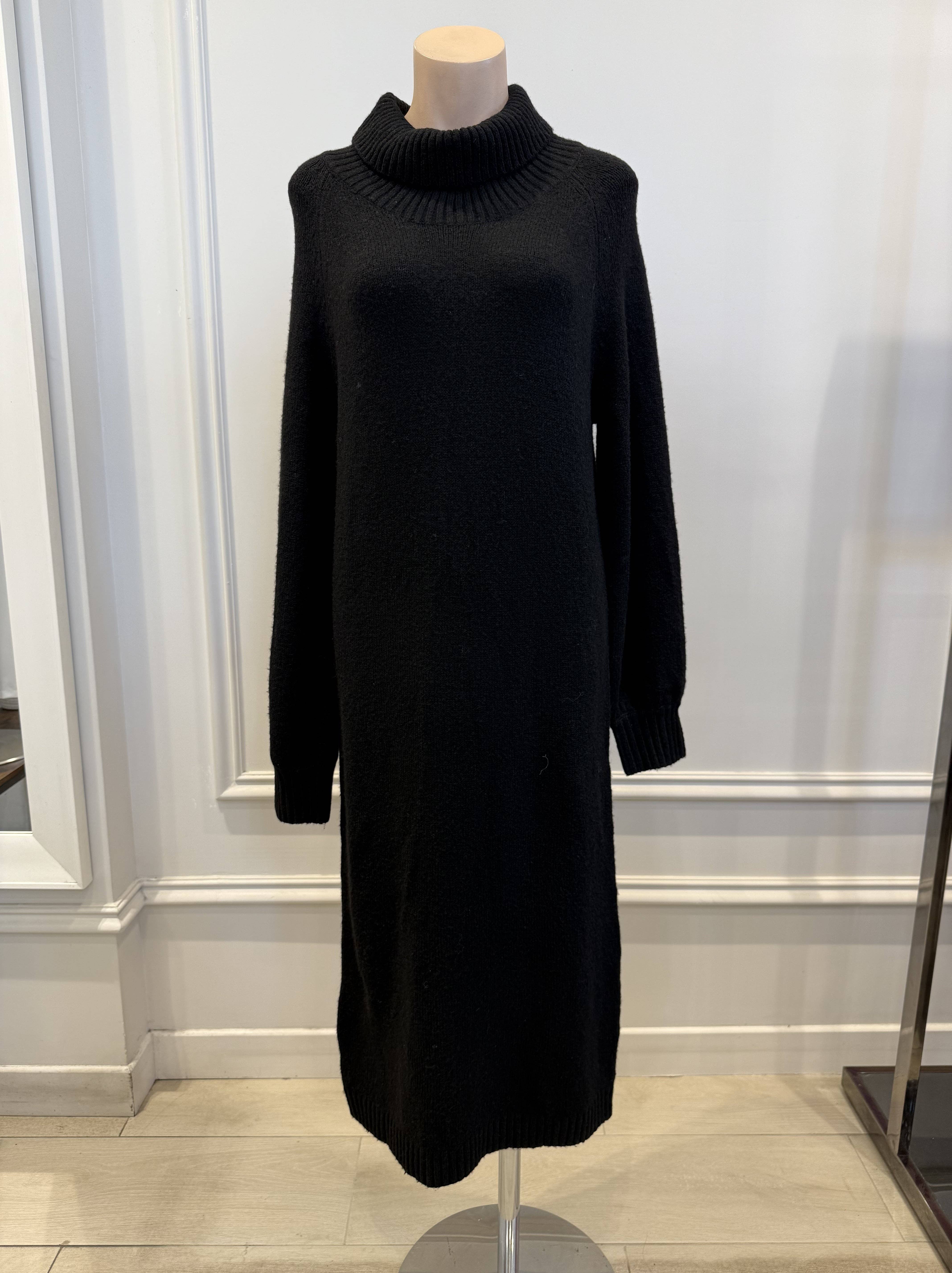 LOVIE & CO - Wholesale Dress - Women's - Long knit off-shoulder sweater dress - 245664-PETRA10