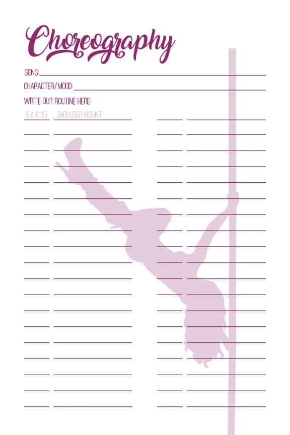 Circus Unicorn Shop - Wholesale Journal/Diary - The Pole Dancer's Journal3