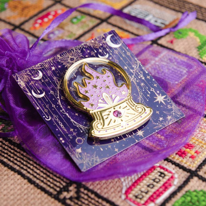 Stitchonomy - Wholesale Embroidery/Cross Stitch Supplies - Kristallen Bol Naaldenhouder1