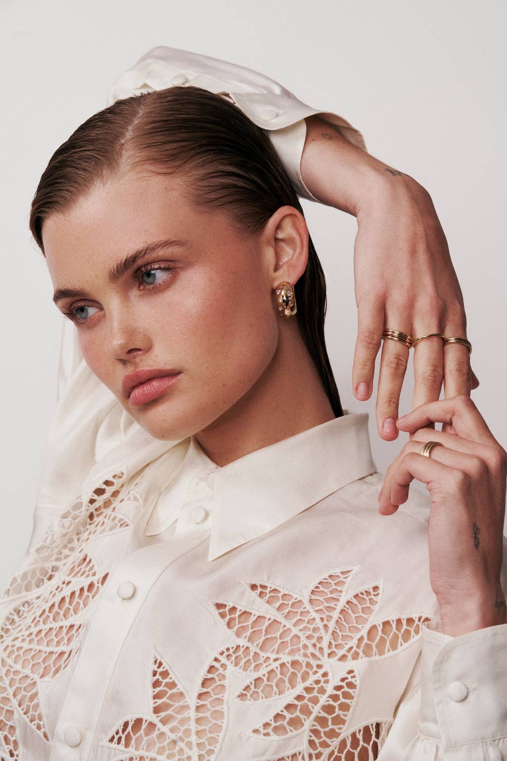 Lili Claspe - Wholesale Band/Stacked Ring - Margo Heavy Stacks3