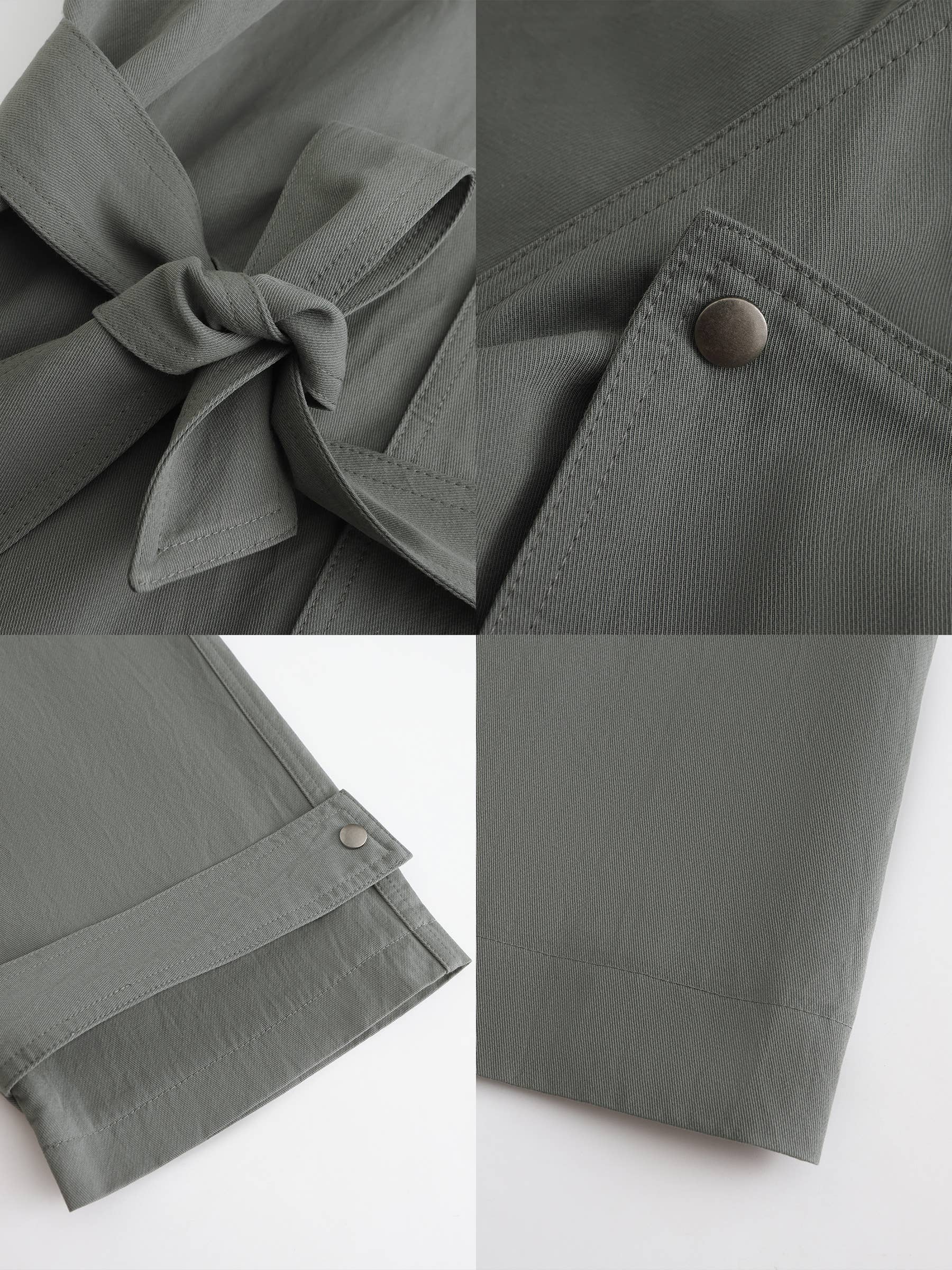 CUBIC - Wholesale Trench Coat - Women's - Oversized Large Lapel Long Trench Coat2