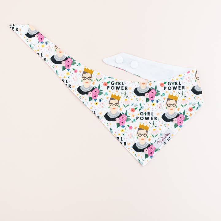 The Girl Power Dog Bandana for wholesale by Maple & Paws