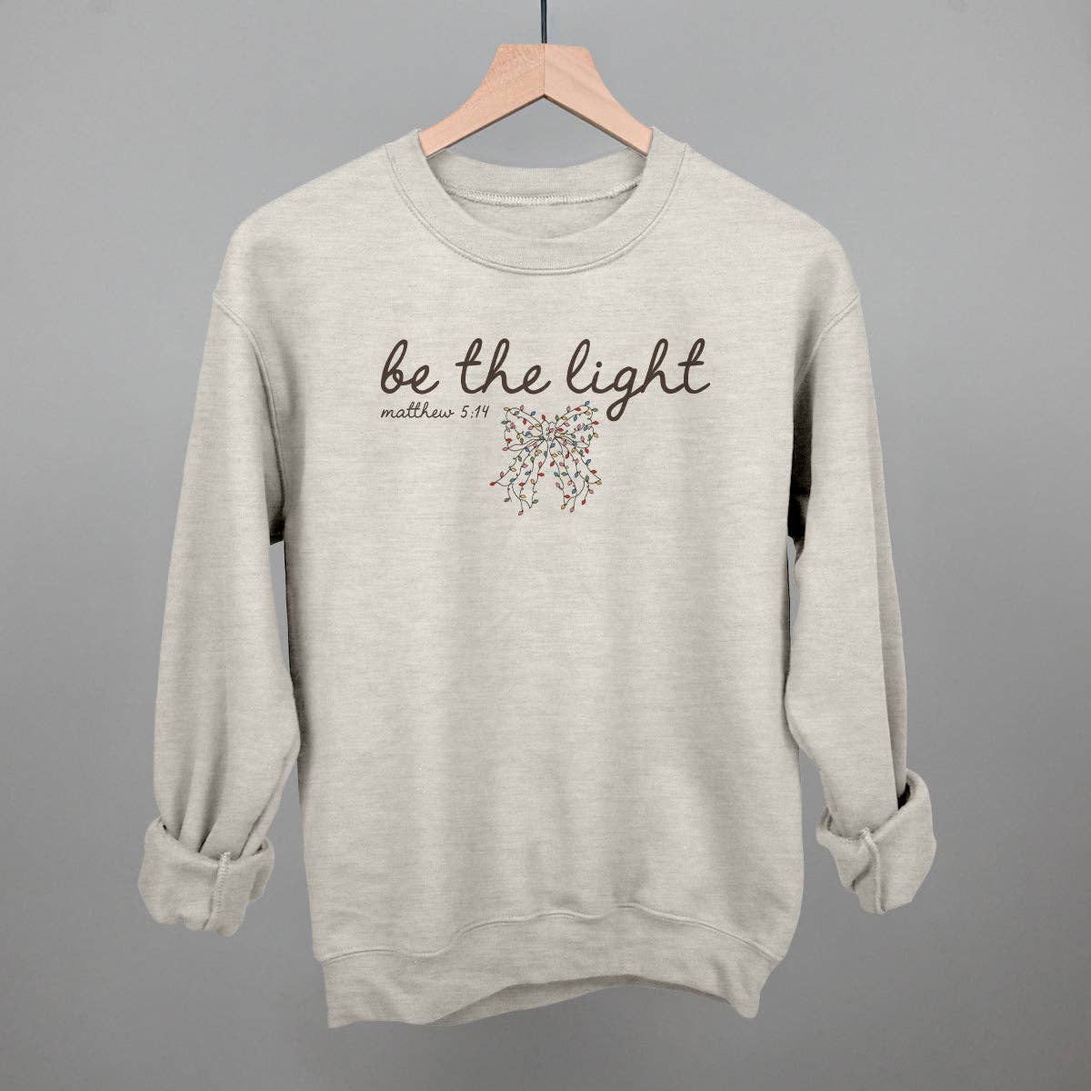 Ivy + Cloth - Wholesale Screen Printed T-Shirt - Women's - Be The Light Bow10