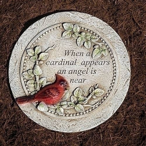 Cardinal Memorial Stepping Stone for wholesale by Roman