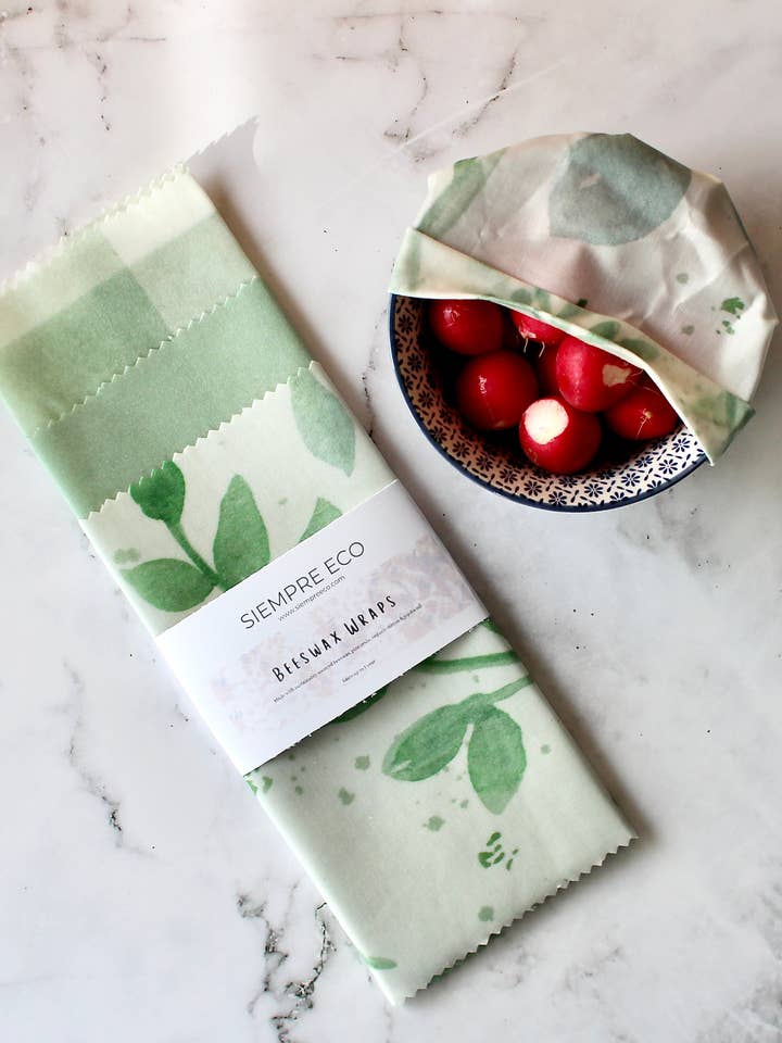 Beeswax Wraps - PICNIC (Set of 3) for wholesale by Siempre Eco