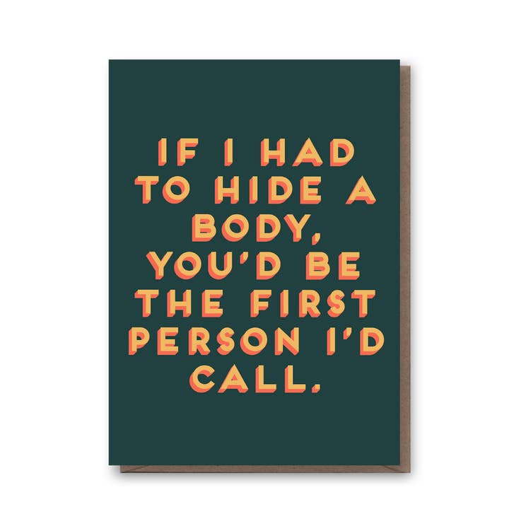 Hide A Body for wholesale by Hole In My Pocket