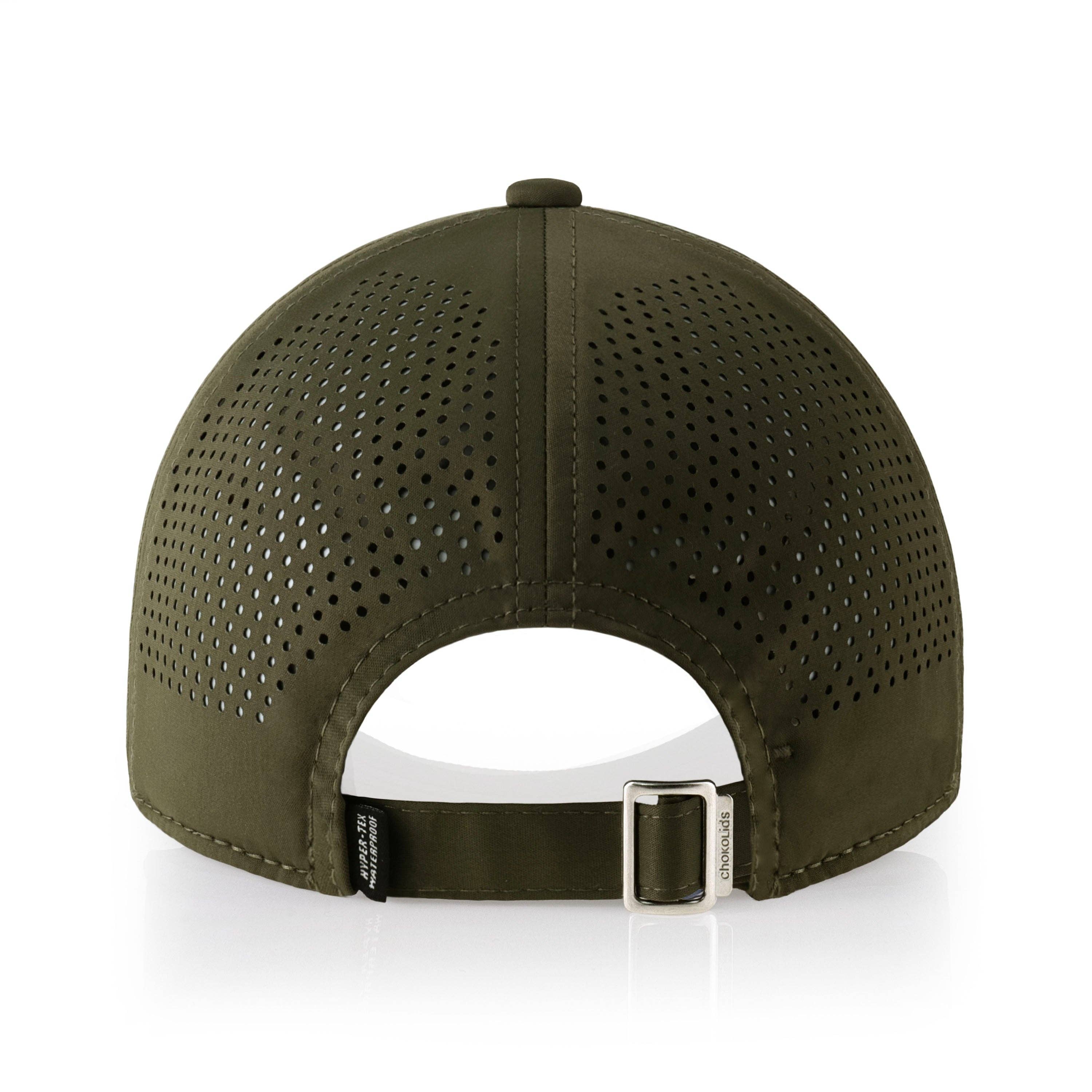 ChoKoLids - Wholesale Baseball Cap - Men's - CHOK.LIDS Plain Waterproof Performance Mesh High Profile Cap2