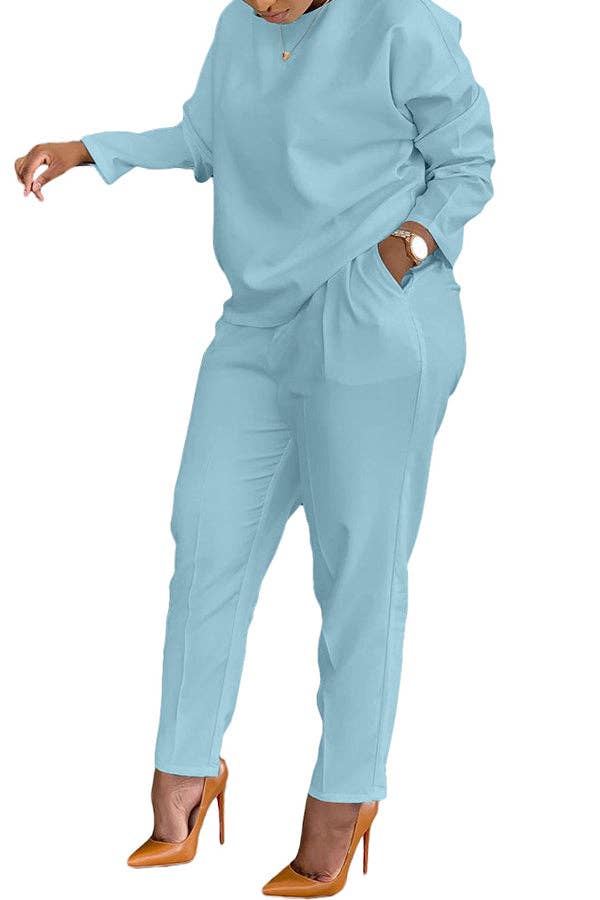 MB Fashion Wholesale - Wholesale Top & Pant Set (NOT Loungewear) - Women's - MB FASHION 7 COLORS  2 PCs SET 202R8