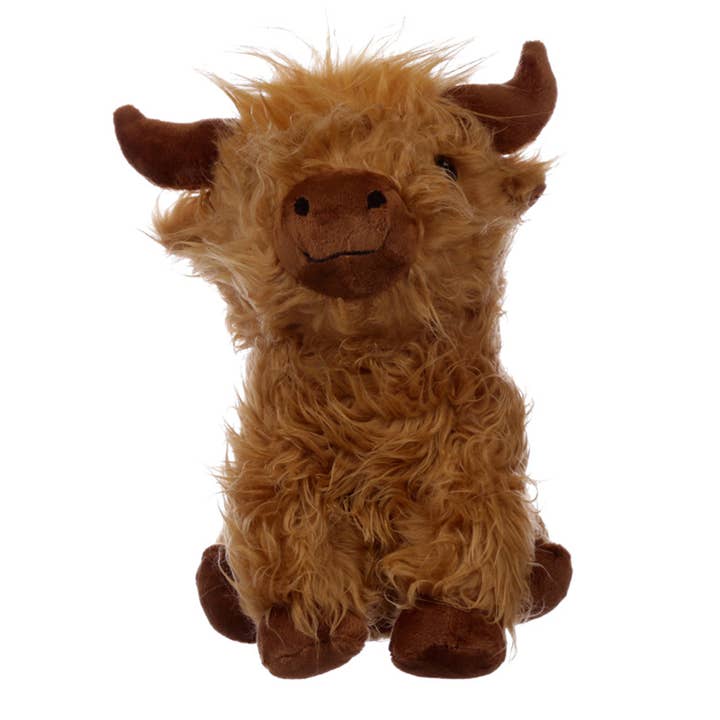 Puckator Ltd – wholesale Door stop – Highland Coo Plush Cow Door Stop1