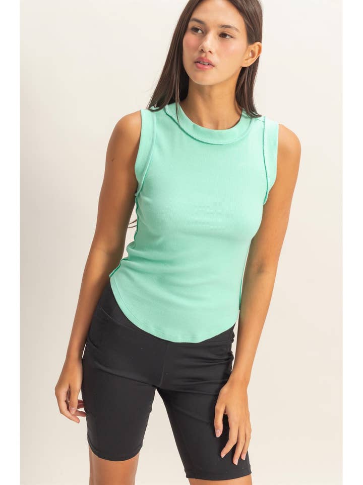 Top de Alças com Detalhe de Costura por atacado de HYFVE