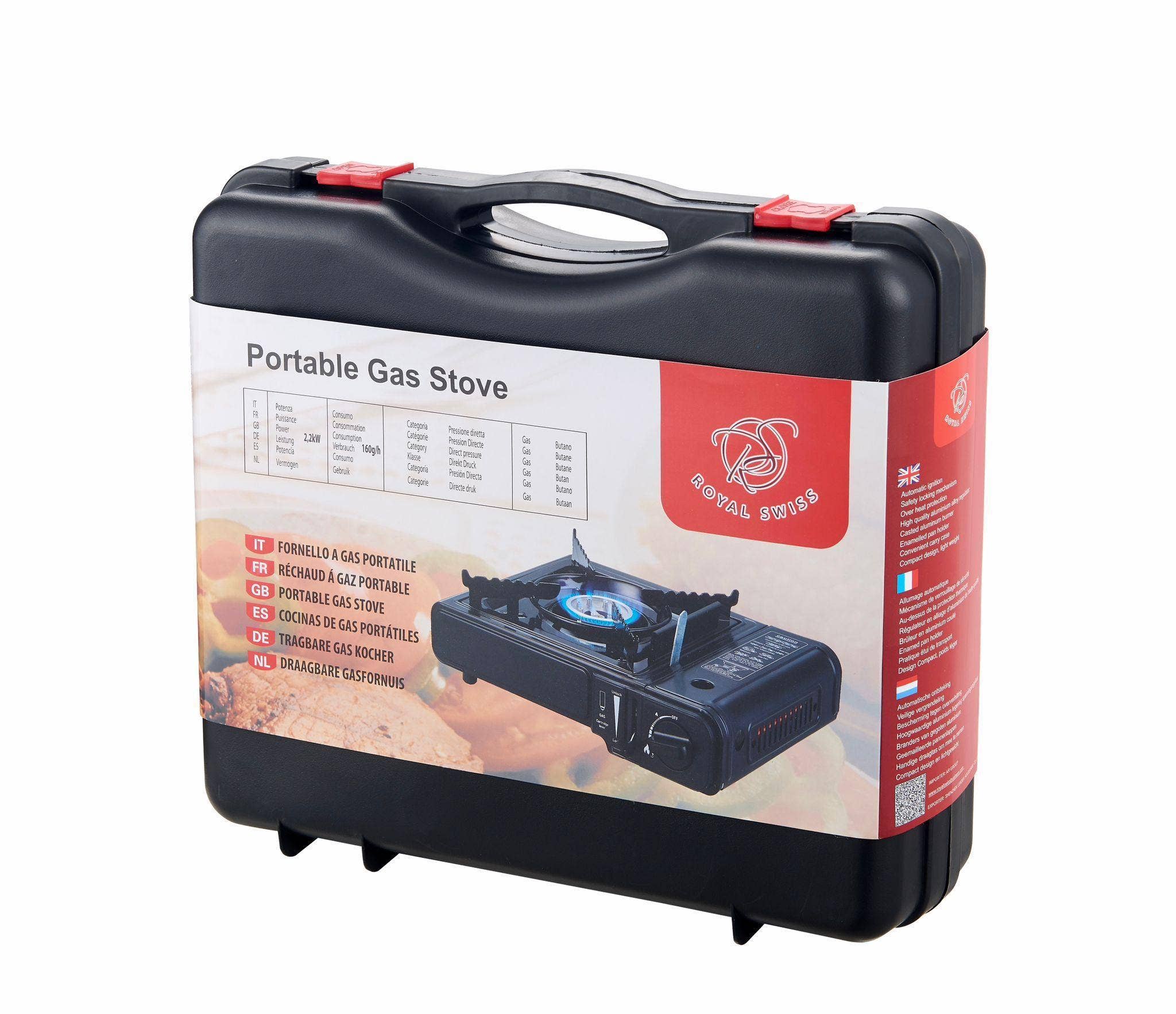 Royal Swiss - Wholesale Keukenapparaat - Draagbaar gasfornuis2