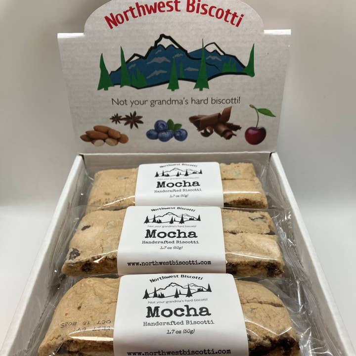 Northwest Biscotti, LLC - Wholesale Biscuit - Mocha Biscotti1