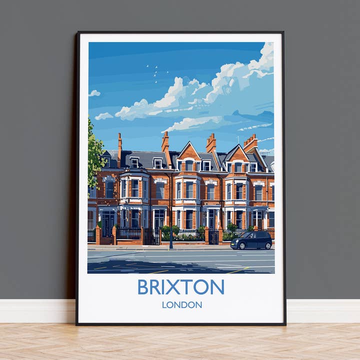 Brixton Travel Poster, Travel Print of Brixton, London Poster, Brixton Art Gift, London Art Lovers UK Travel Gift and other Purchase Wholesale brixton. Free Returns & Net 60 Terms on Faire trending on Faire.