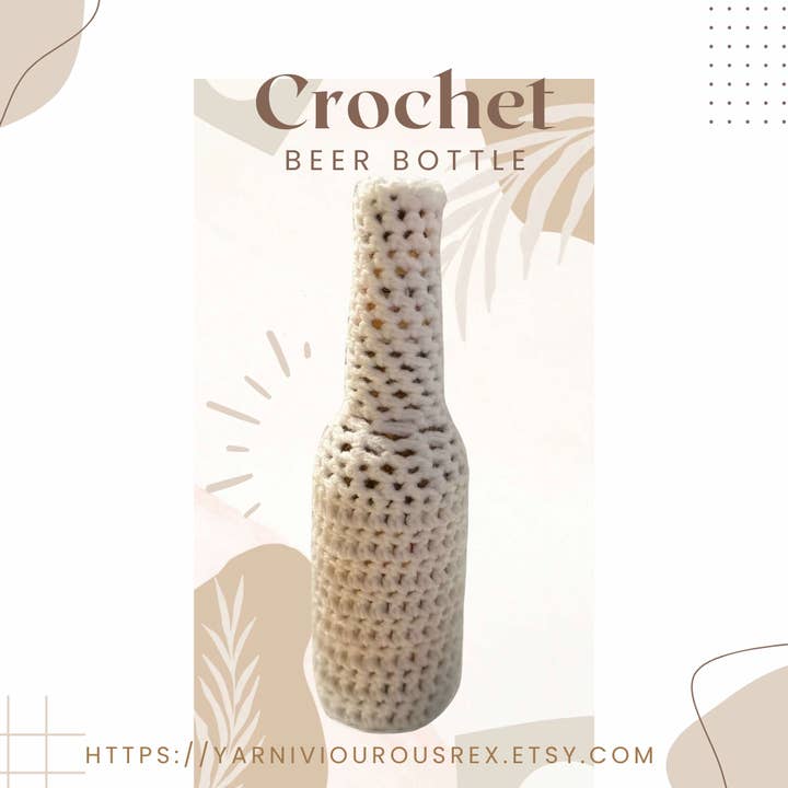 Virkad ölflaska för wholesale av Yarniviourous Rex