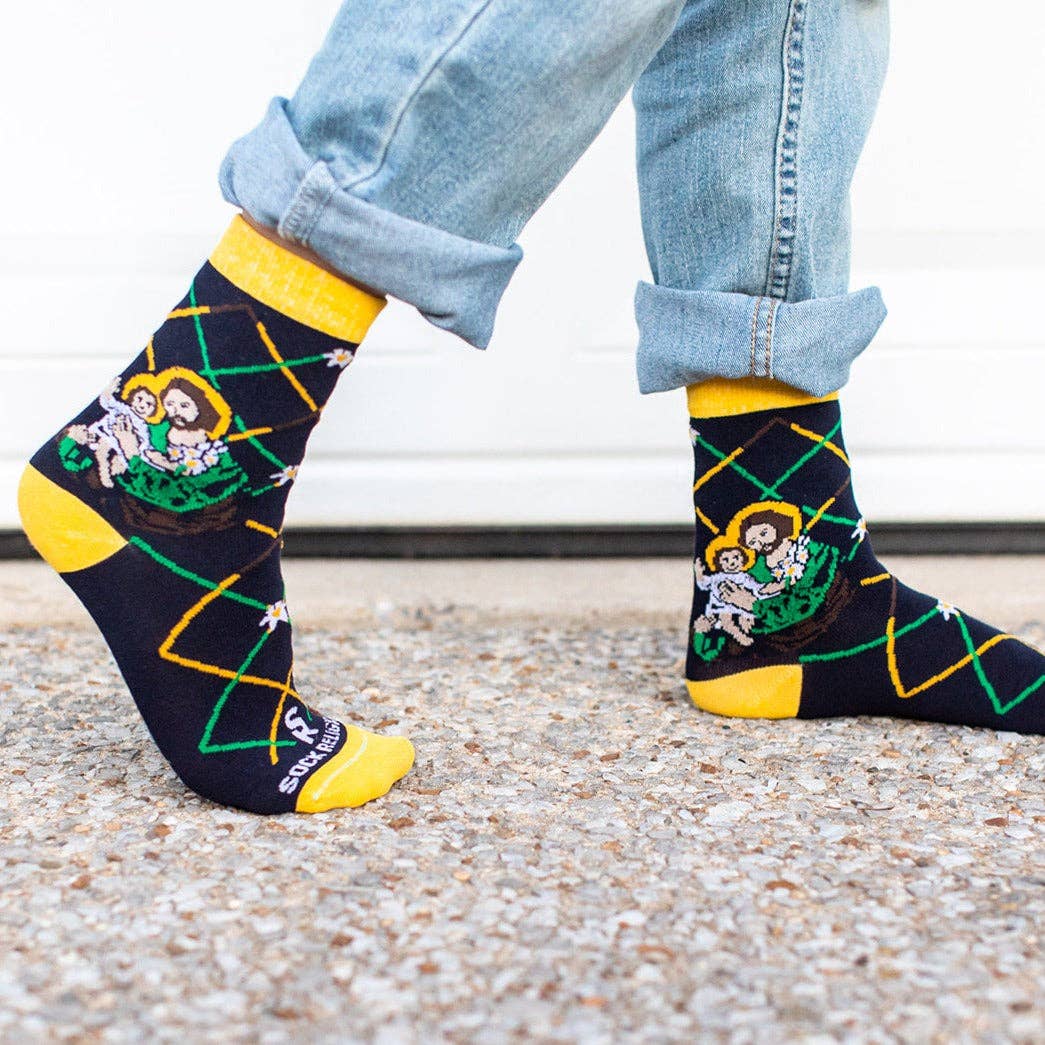 Sock Religious – wholesale Strumpor - Barn – St. Joseph barnstrumpor2