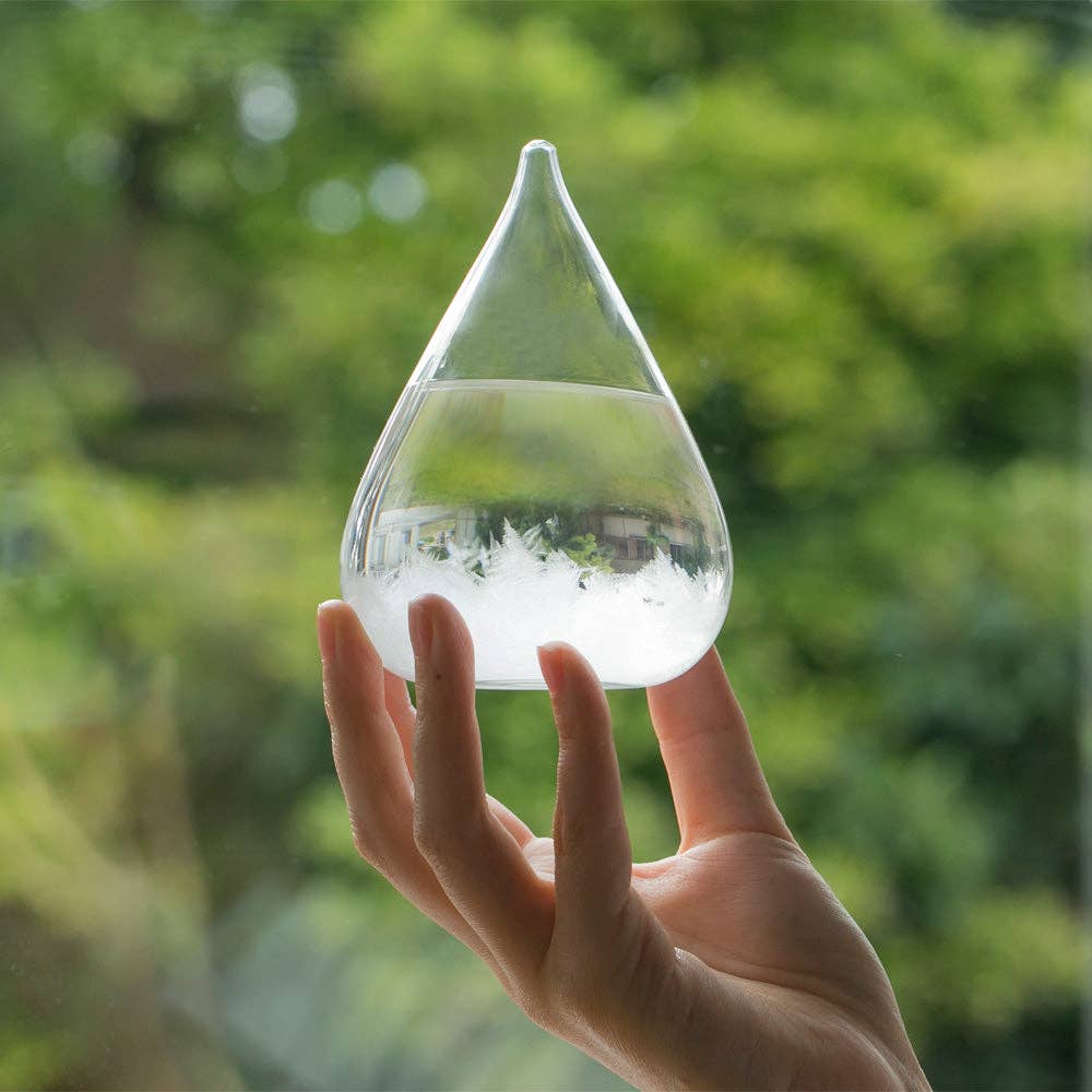 100percent - Wholesale Decorative Tabletop Object - Tempo Drop Storm Glass Weather Forecaster7