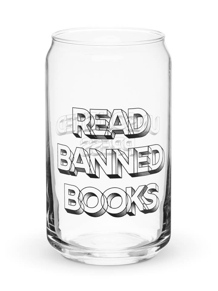 Verbotene Bücher lesen Glasdose für den Großhandel von Unsolicited Press