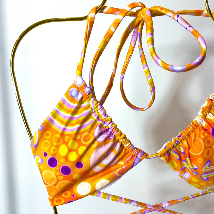 'Children' - Triangle Bikini Top for wholesale by Palet Theory