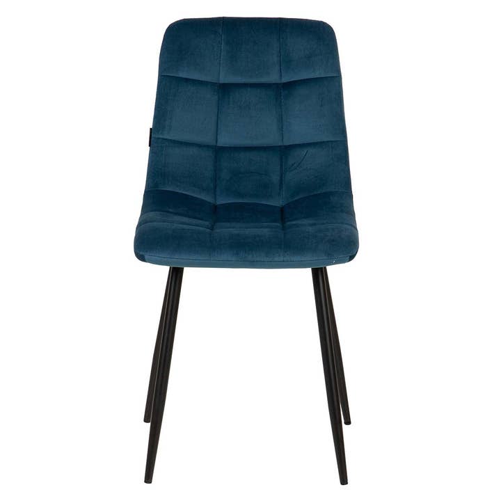 Sedia Metal Velvet 48x56x80cm per la vendita all'ingrosso da parte di Garpe Interiores