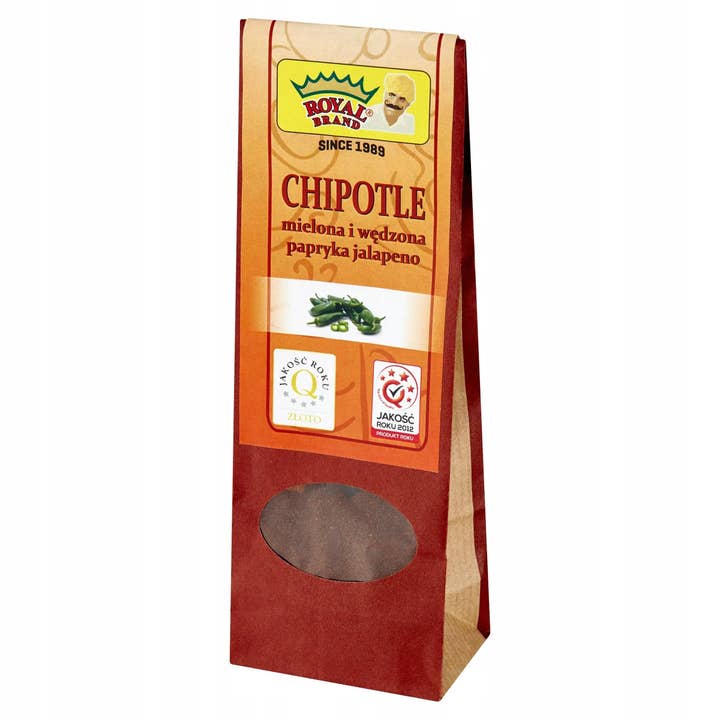 Royal Brand - Wholesale Dried Spice - Chili Chipotle, Papryka Mielona i Wędzona Chili Jalapeno, 40 G1